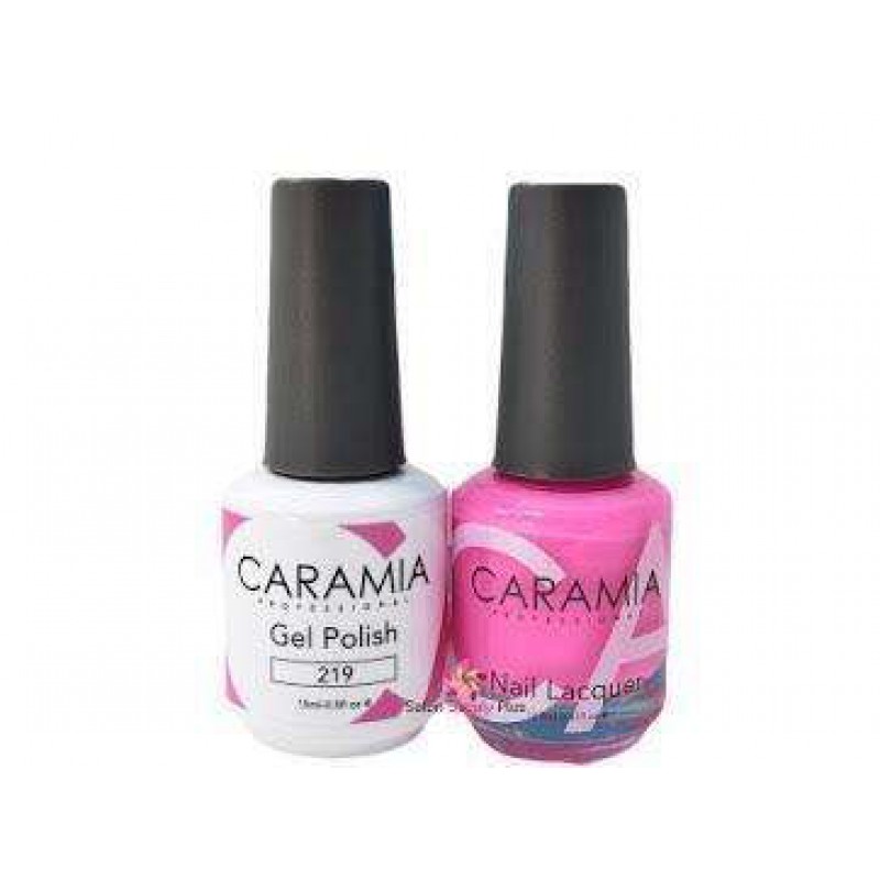 #219 Caramia Gel Polish & Nail Lacquer 0.5oz